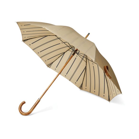VINGA Bosler AWARE™ recycled pet 23" umbrella, greige
