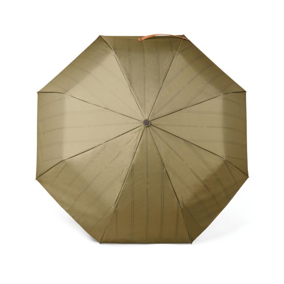 VINGA Bosler AWARE™ recycled pet 21" foldable umbrella, green