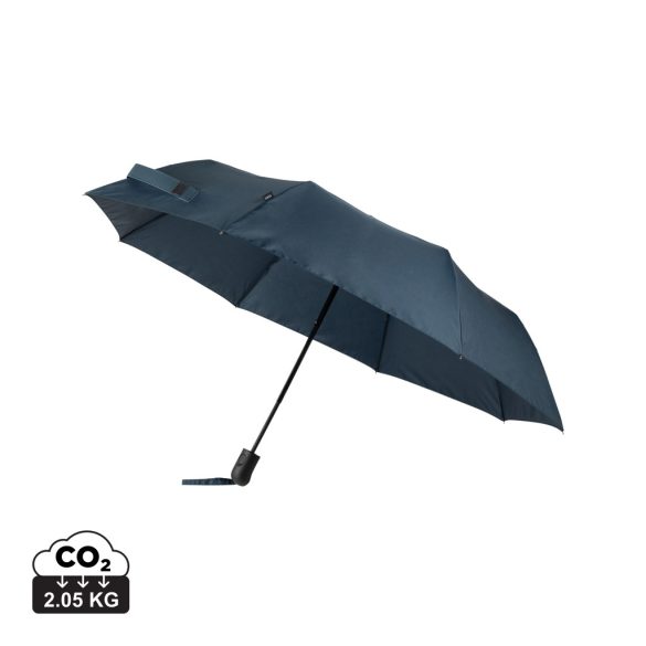 VINGA Baltimore AWARE™ RPET 21" umbrella, navy