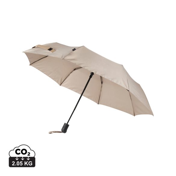 VINGA Baltimore AWARE™ RPET 21" umbrella, greige