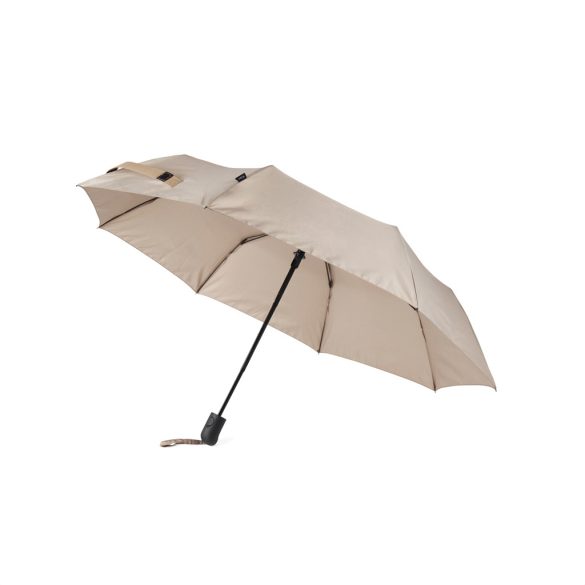 VINGA Baltimore AWARE™ RPET 21" umbrella, greige